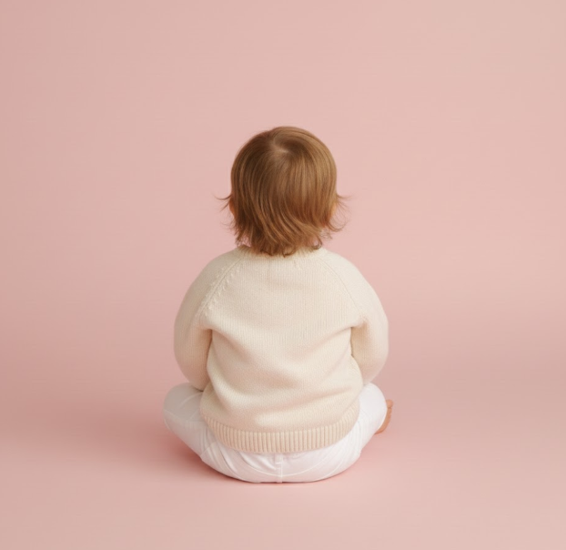 Cream Knitted Lights Sweater