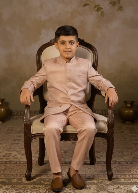 Peach Boys Sherwani