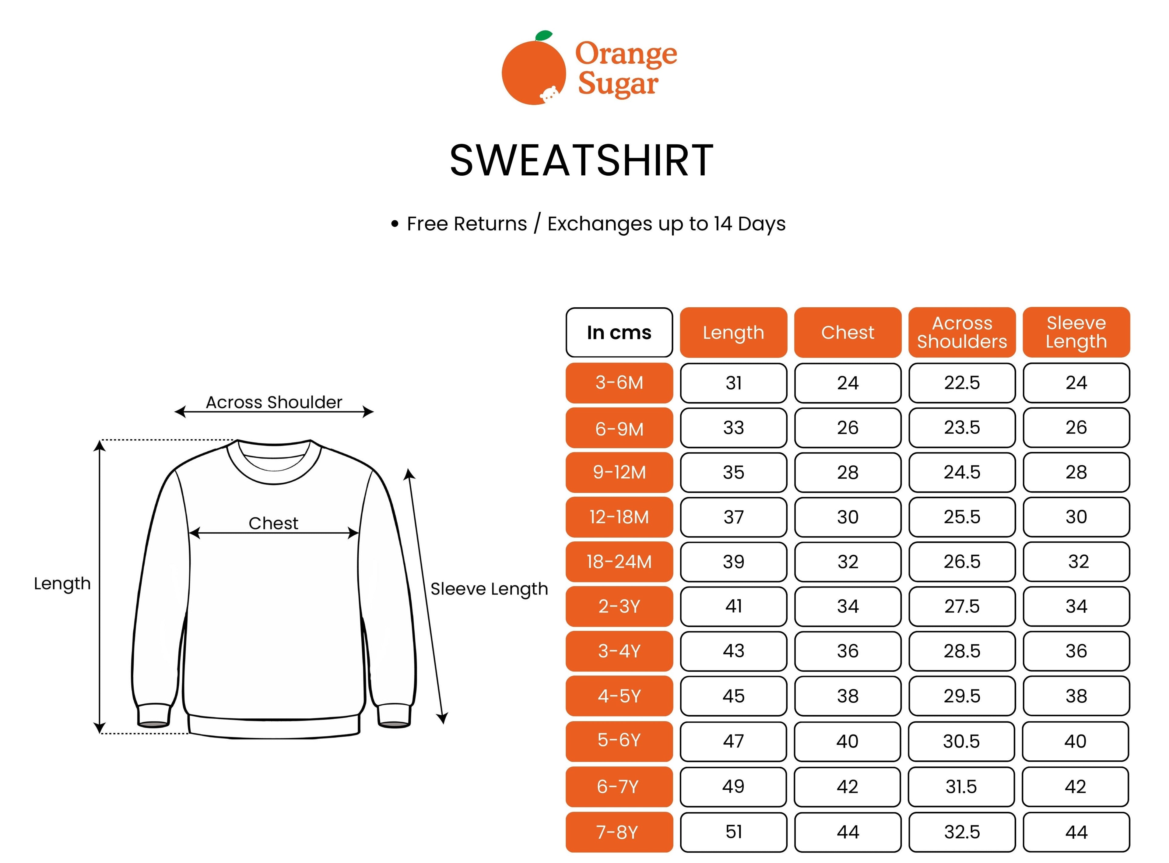 Multicolour Orange Bliss Print Cotton Full Sleeves T-Shirt & Pant Set