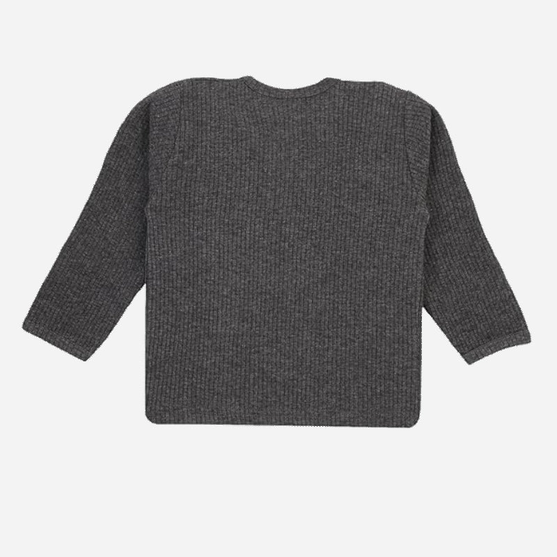 Quilt Bodycare Antibacterial Thermal Unisex Kid Top Front Open Full Sleeves Solid