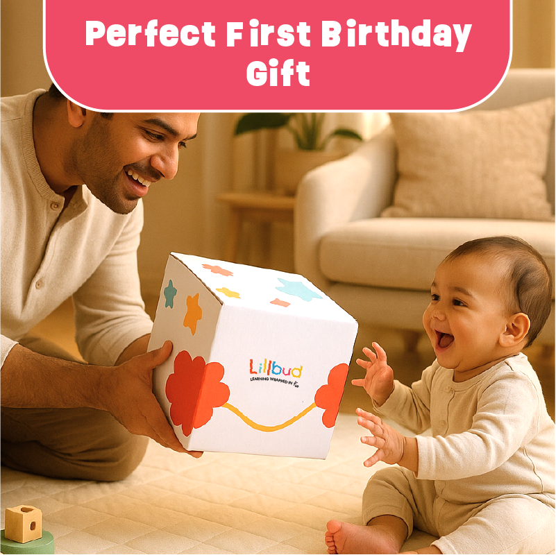 Teddy Mirror to engage baby during Tummy Time