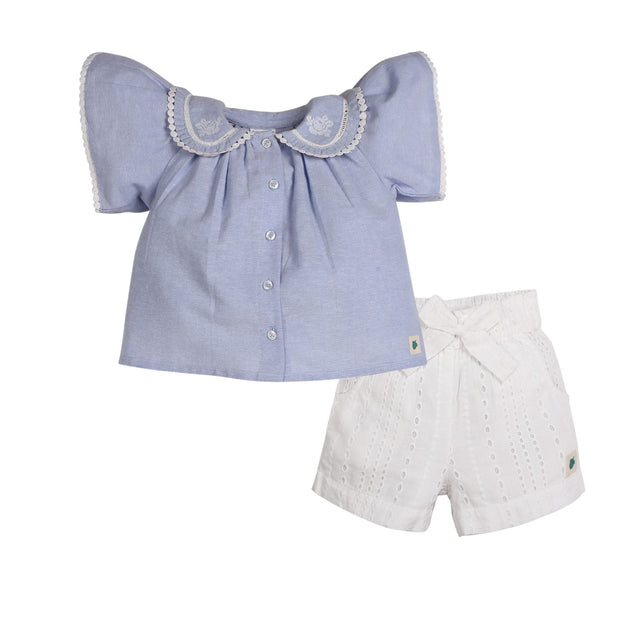 Lara Sky Set - Blue & White