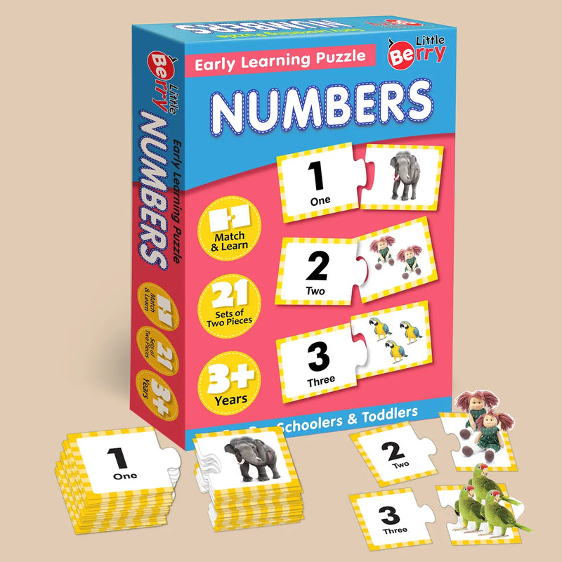 Early Learning Puzzle Numbers
