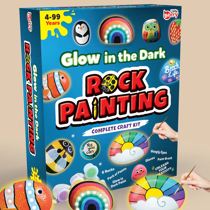 Glow In The Dark Rock Painting