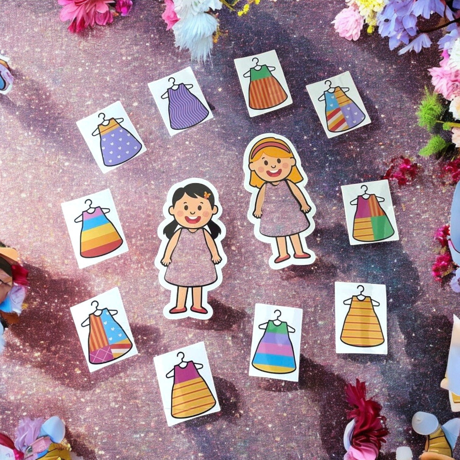 Search and Find-Dress Pattern