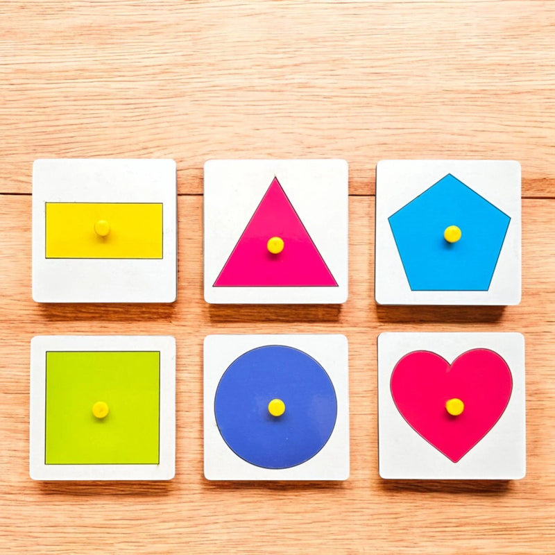 One-Piece Shape Peg Puzzle