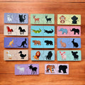 Animal Matching shadow 2 Piece Puzzle