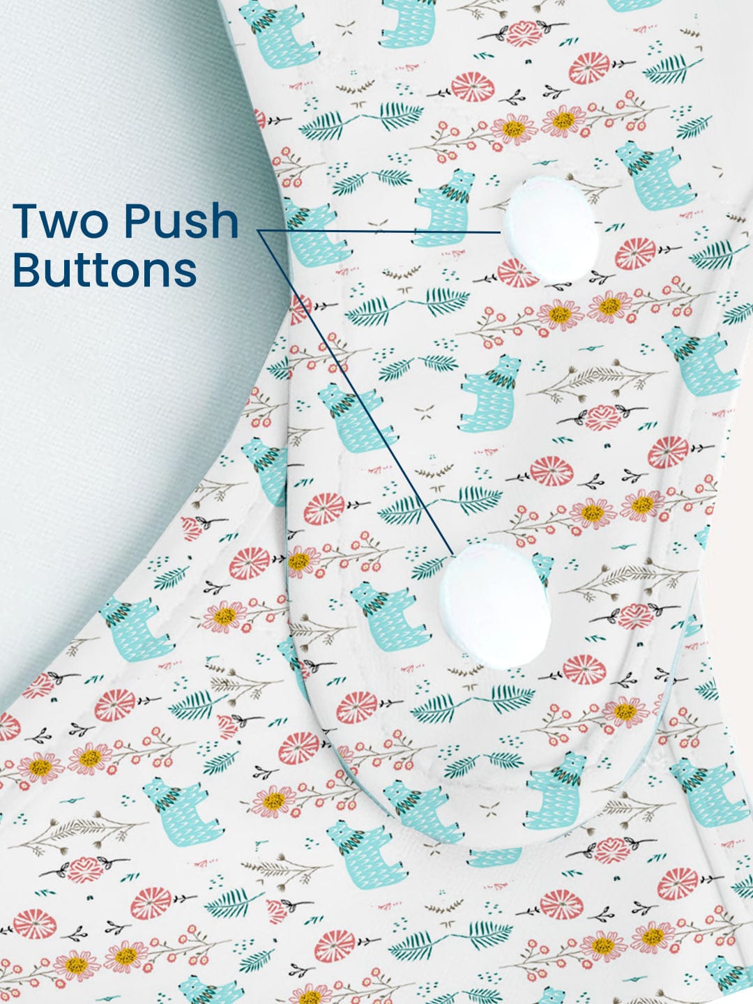 Polka Tots Newborn Pack of 3 100% Soft Muslin Cotton Bib Set with Pom-Pom Lace