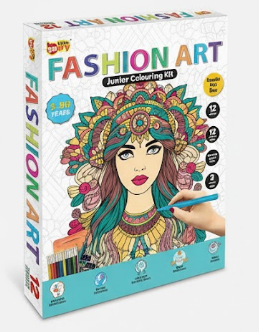 Fashion Art Junior Colouring Kit