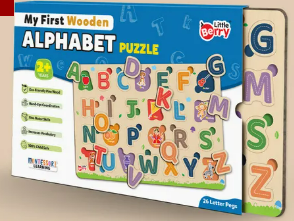 My First Wooden Alphabet Puzzle