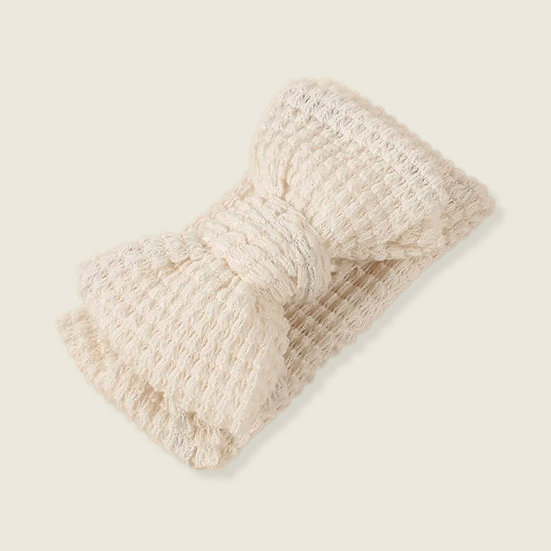 Big Bow Bands-Vanilla White