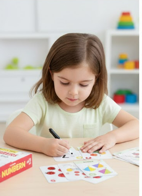 Write & Wipe Numbers Jumbo Flash Cards