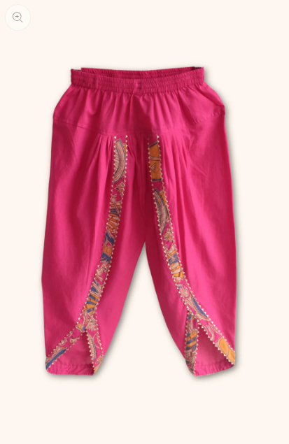 Radhe Girl Set - Pink