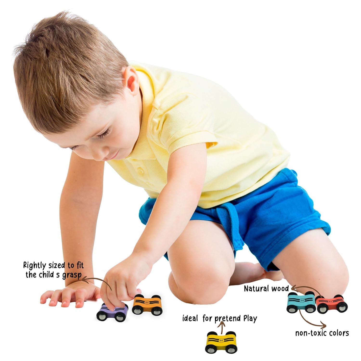 Speedy Wheels Car Set of 4