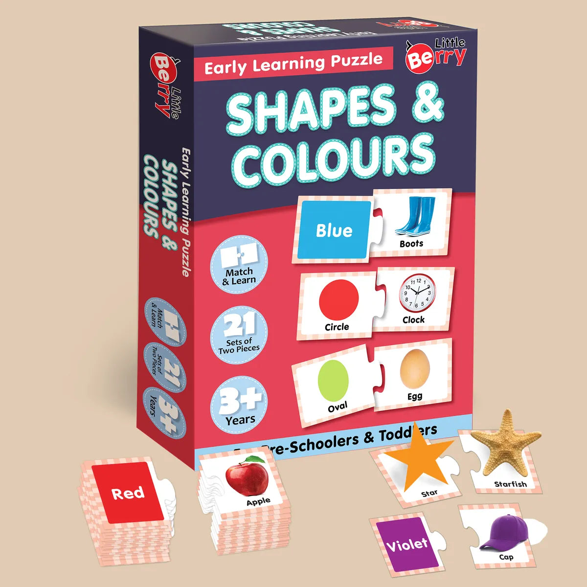 Early Learning Puzzle Shapes and Colours