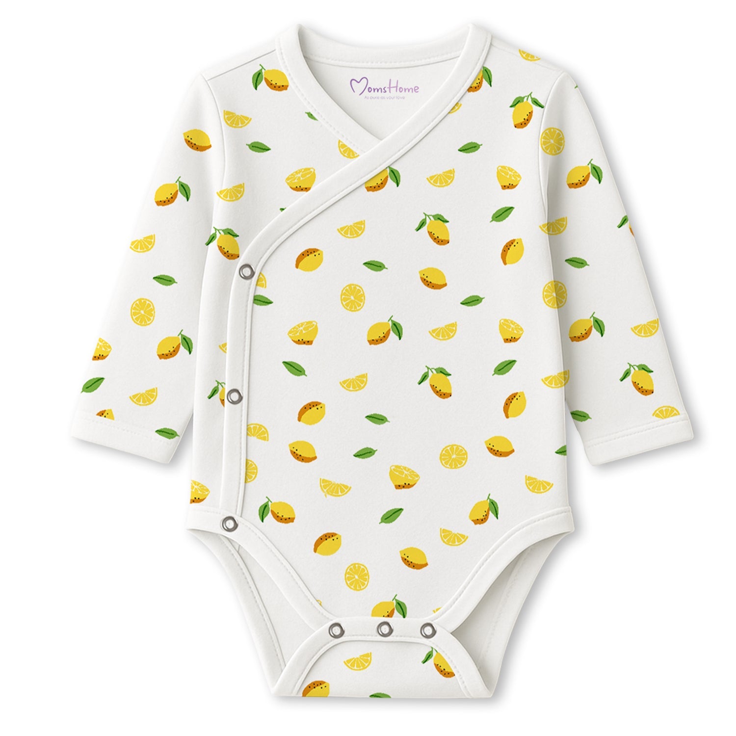 Lemon Kimono Onesie