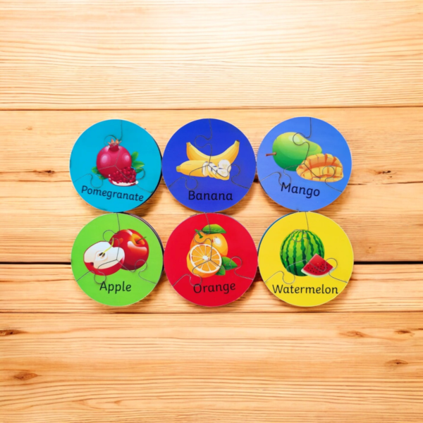 3 Pieces Circular Puzzle