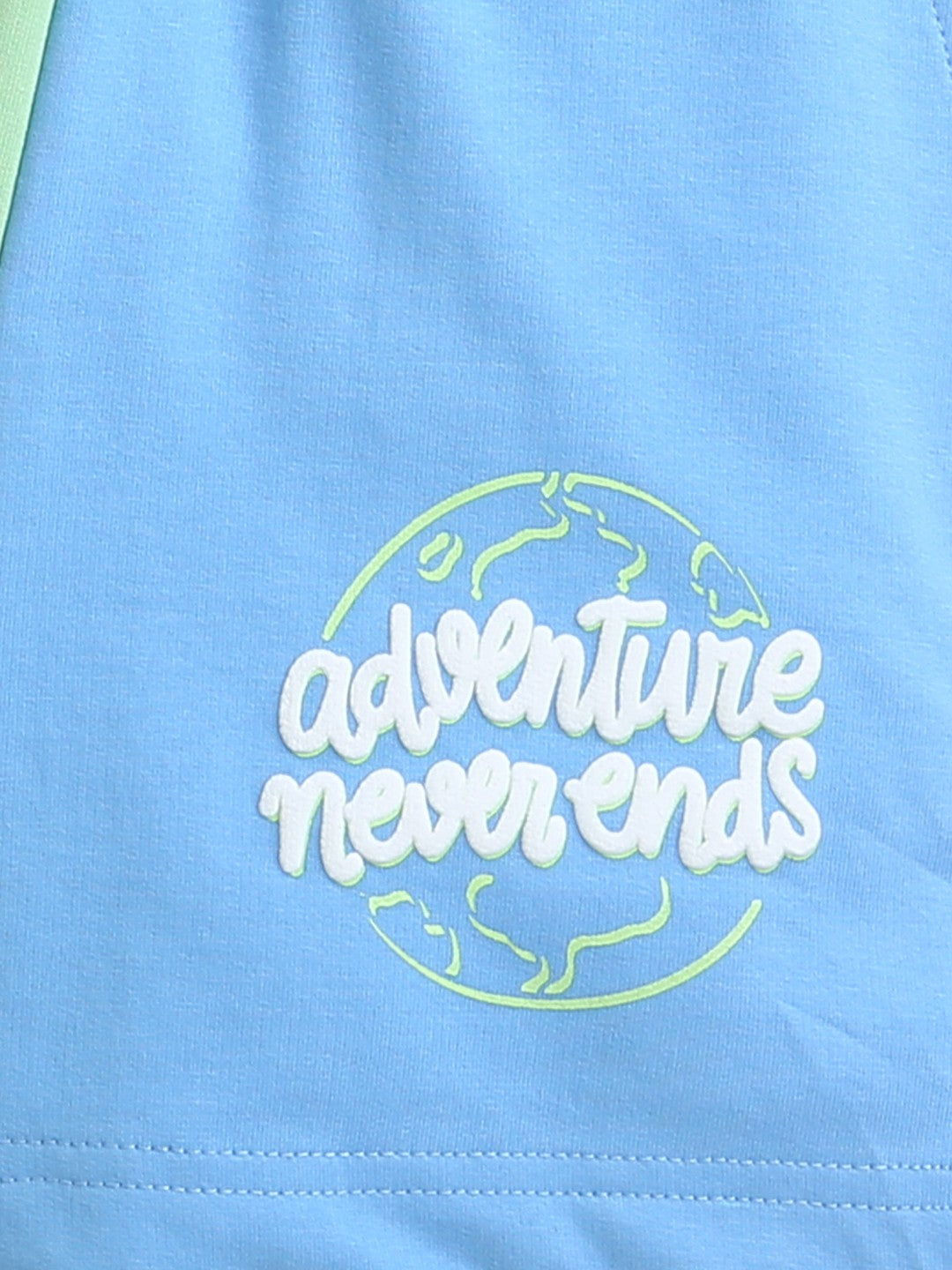 Blue & Green Boys Shorts