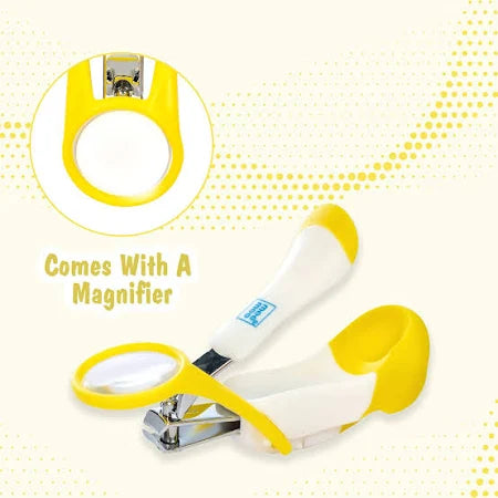 Mee Mee Gentle Nail Clipper (Single Pack - With Magnifier,Pack Of 1,)