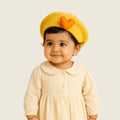 Baby Beret Hats- Sunrise Yellow