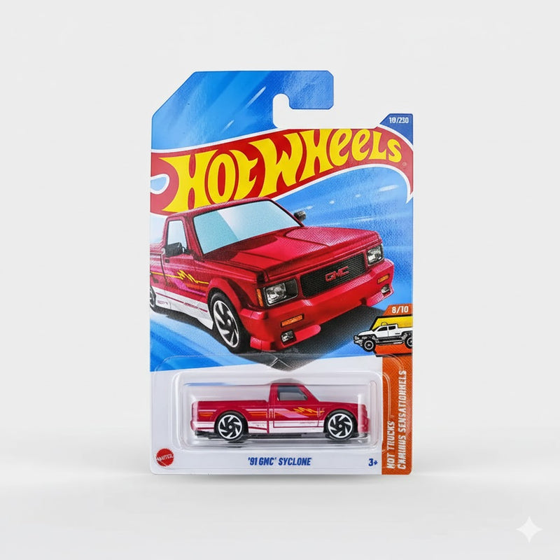 Hot Wheels '91 GMC Syclone Toy Car (Assorted)