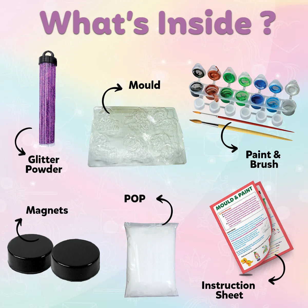 Mould & Paint - Magical Unicorns